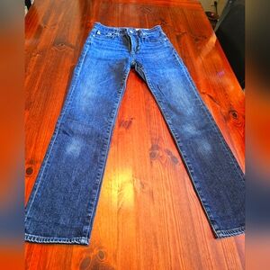 AG Goldschmied The Isabelle jean. High rise, straight crop. Size 25